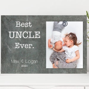 Personalized Uncle Picture Frame: Gift for Uncle, Brother, Godfather
