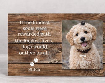 Custom Pet Memorial Frame Personalized Dog Memorial Gift Loss Of Dog Sympathy Gift Pet Remembrance Picture Frame