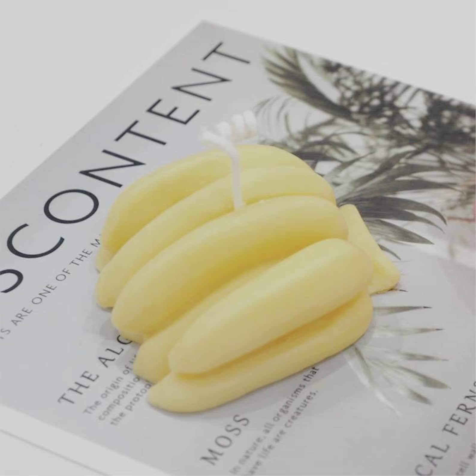 Banana Candle Fruit Candle 100 Nature Soy Wax & Essential Etsy Ireland