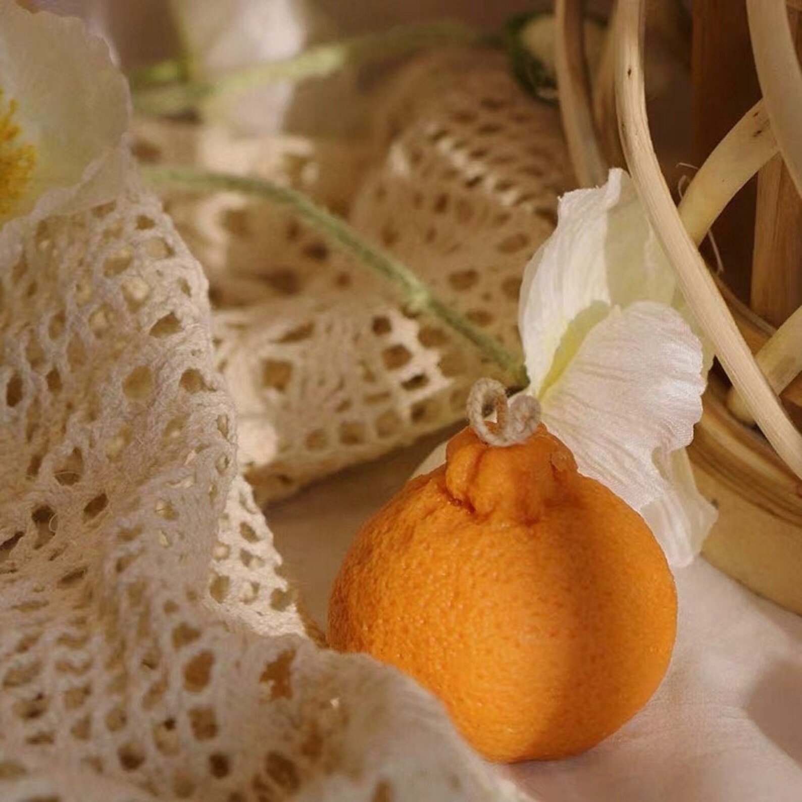 Orange Shape Candle Real Fruit Candle 100 Nature Soy Wax & Etsy