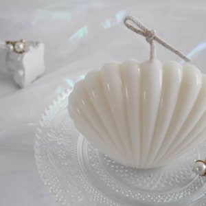 Seashell candle | 100% Nature Soy Wax & Essential Oil |Decorate and gift｜perfect gift and customize