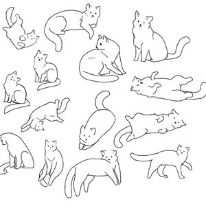 Cat stickers