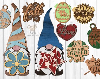 Download Interchangeable Gnome Svg Etsy