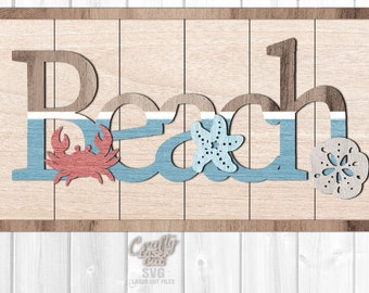 Download Beach Sign Svg Etsy