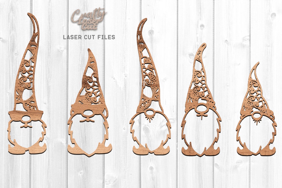 Download Mandala Garden Gnome Svg Bundle Glowforge File Laser Cut ...