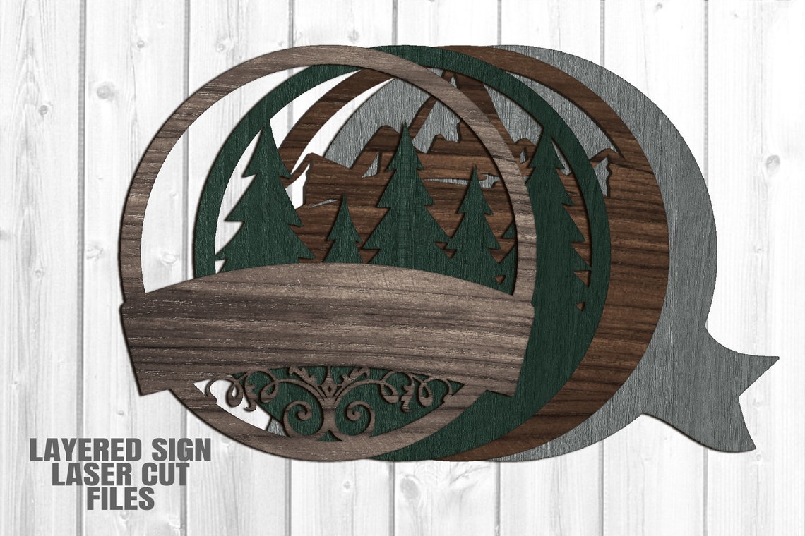 Free Free 340 Mountain Layered Svg SVG PNG EPS DXF File