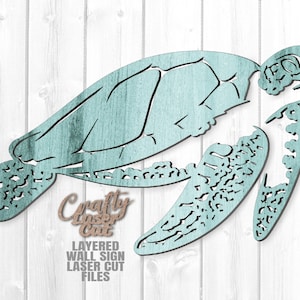 Tortuga marina SVG, Archivos de corte láser, Signo de tortuga SVG, Playa SVG, Arte de pared de tortuga, Decoración costera, Silueta de tortuga, Archivos Glowforge