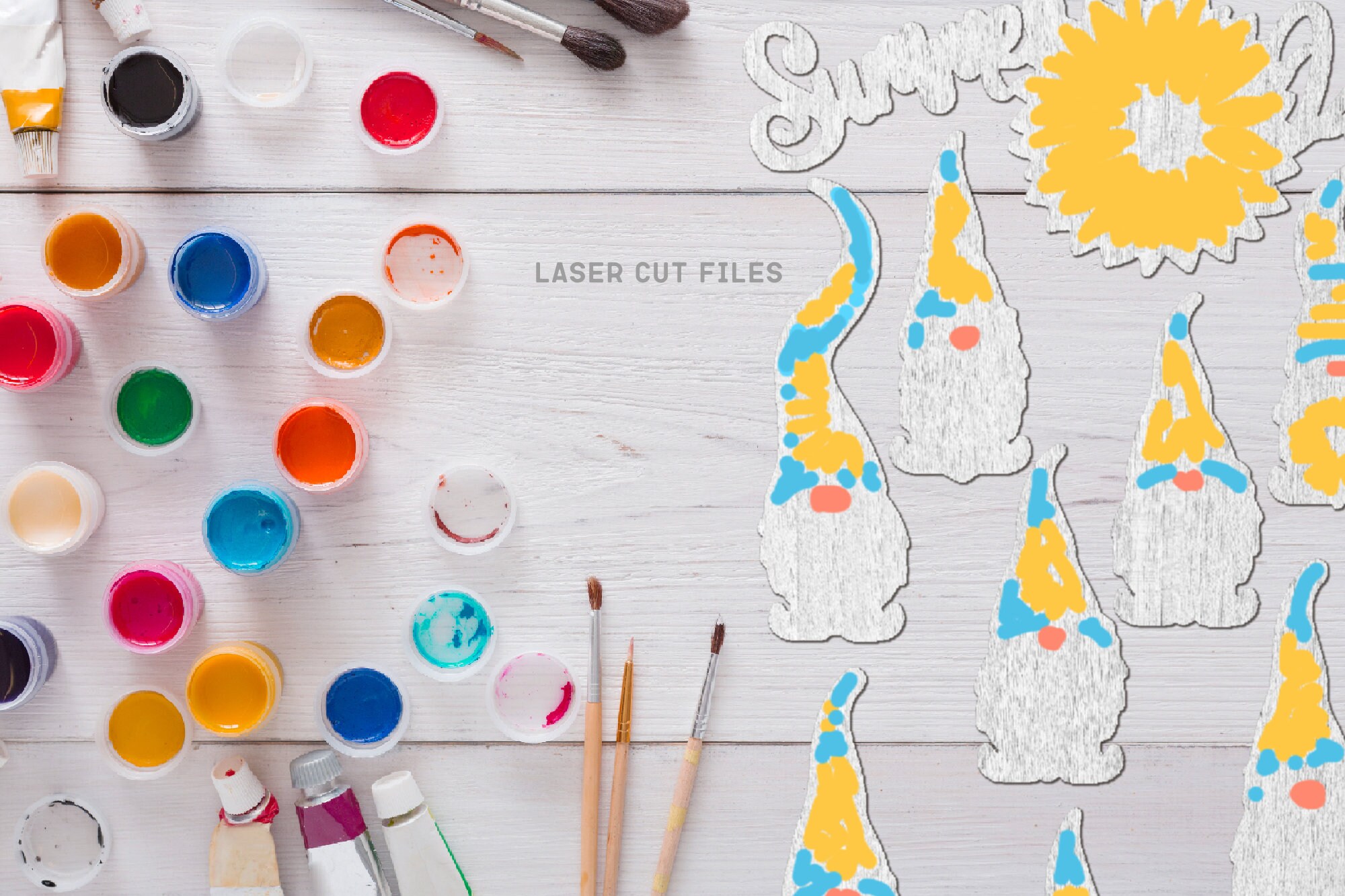 Free Free 231 Sunflower Gnome Svg SVG PNG EPS DXF File