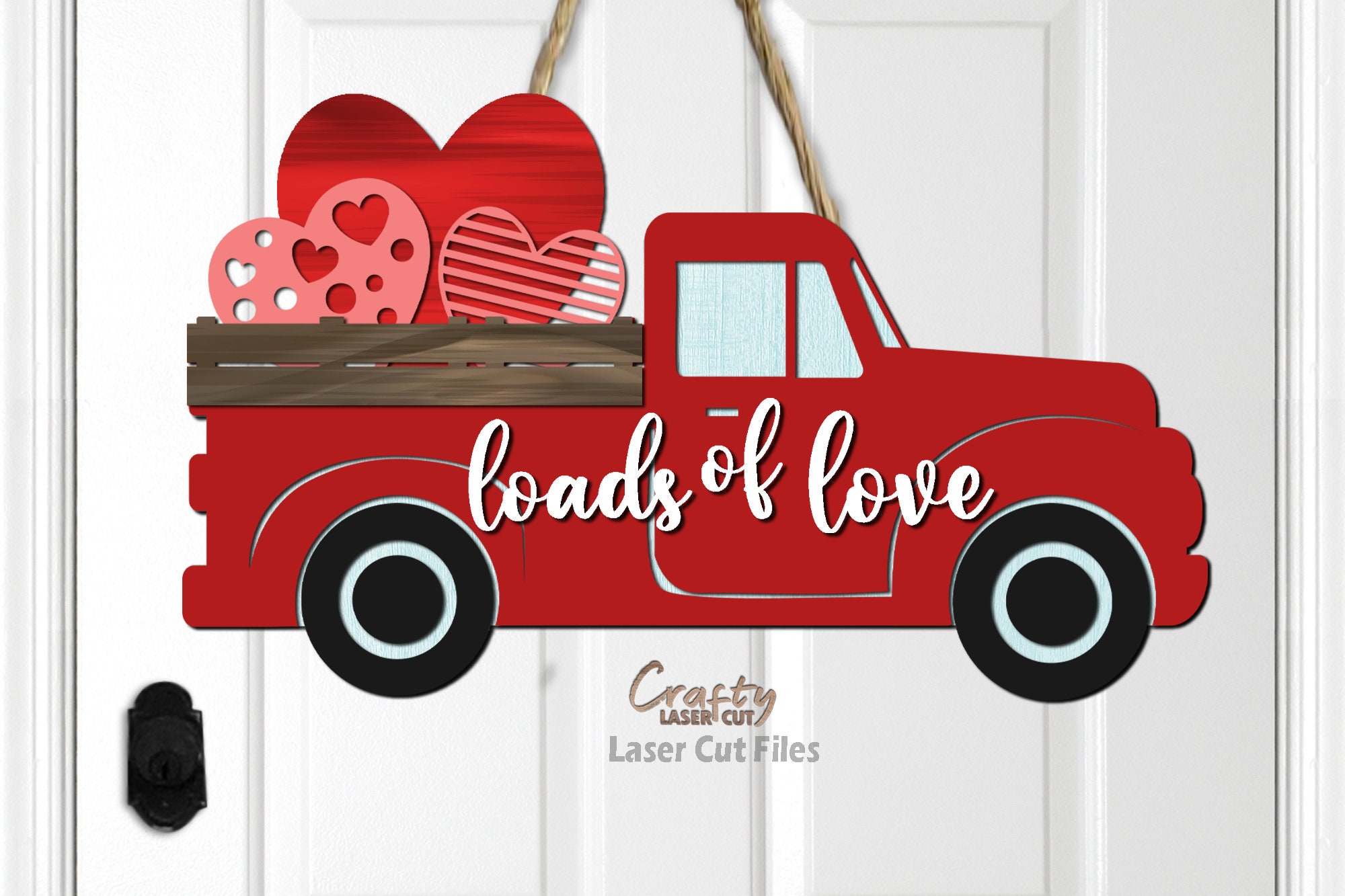 3 SET VALENTINE'S Day Diamond Painting Hanging Sign 5D Truck Heart Wreath  $33.95 - PicClick