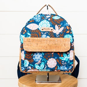 Women Small Backpack, Waterproof Canvas & Whimsical Fabric, Outdoor Waterproof Travel Backpack Purse, Everyday Storage for your Essentials