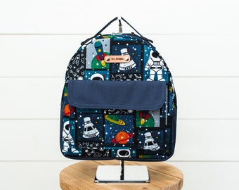 Child's Small Waterproof Canvas Backpack, Children's Backpack, Outdoor Kids Pack, Travel Carry On Backpack