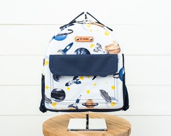 Child's Small Waterproof Canvas Backpack, Children's Backpack, Outdoor Kids Pack, Travel Carry On Backpack