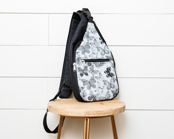 Women Waterproof Canvas Sling Backpack, Chest Bag, Backpack  display picture 2