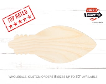 Christmas Light Bulb Wood Cutout: Baltic Birch Crafting Blank
