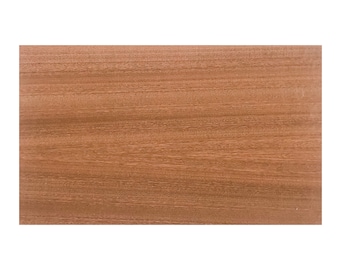 1/8" Sapele for Laser Engraving | Laser Safe Sapele Plywood Sheets | Laser Wood Blanks | Laser Ready Sapele MDF Core | Sapele Craft Blanks