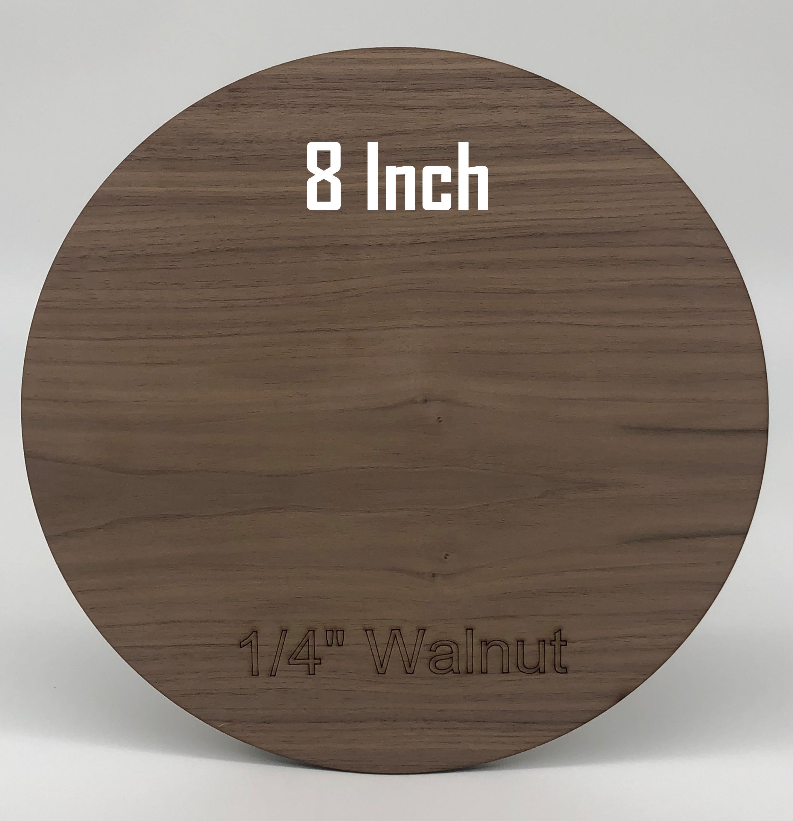 Unfinished Wood Circle Round Wooden Cutout for DIY Craft Supplies 8.5 by 5  Inch for sale online