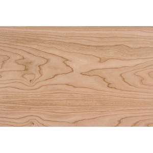11.5"x19" 1/8" Cherry Plywood | 3mm Cherry Wood | Glowforge Ready | CNC Laser Woodworking Supplies | Natural | Unfinished