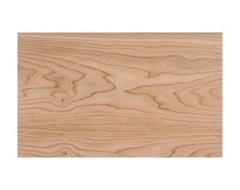 11.5"x19" 1/8" Cherry Plywood | 3mm Cherry Wood | Glowforge Ready | CNC Laser Woodworking Supplies | Natural | Unfinished