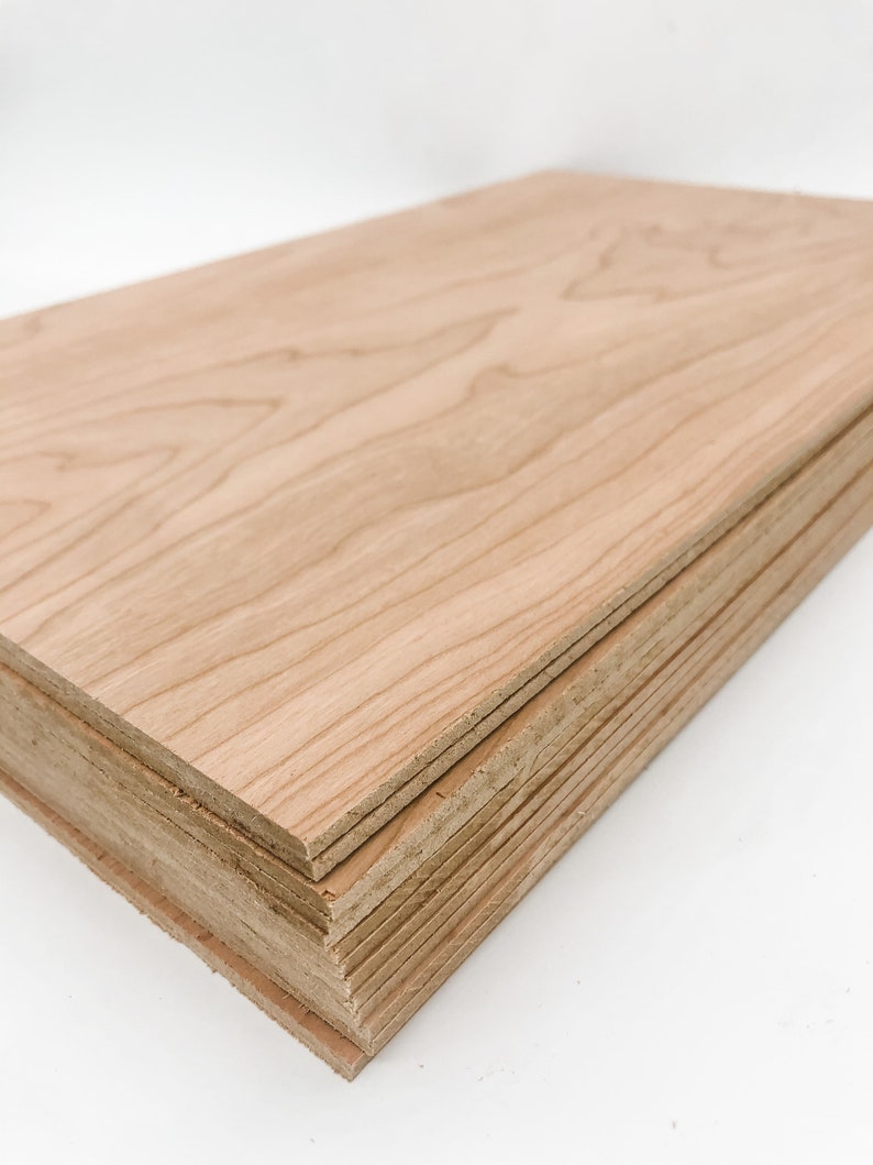 11.5x19 1/8 Cherry Plywood 3mm Cherry Wood Etsy
