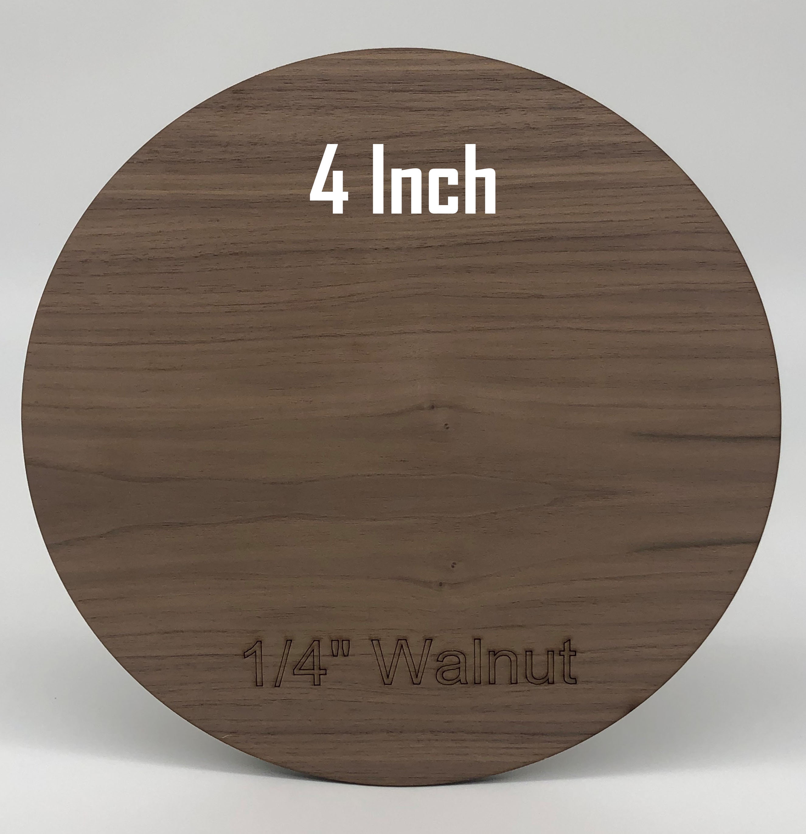 24 Pack 12 Inch Wood Rounds Unfinished Basswood Plywood Wooden