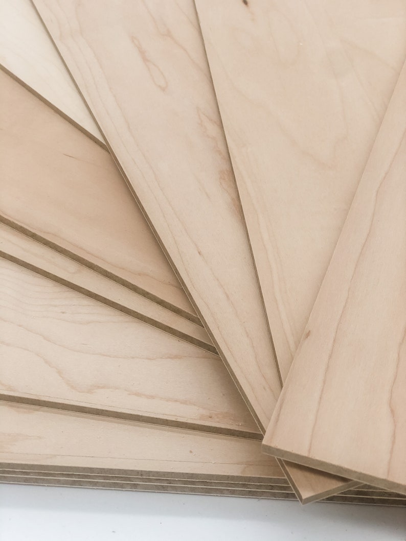 12x20 1/8 Maple Plywood 3mm Maple Wood Etsy