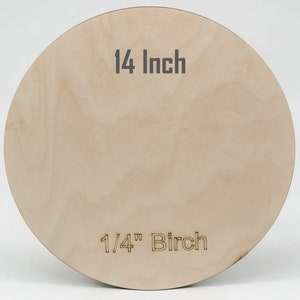Baltic Birch Plywood 24 Ship lap 14 thick 24 Inches Faux Rounds circles