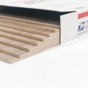 Walnut Plywood Sheets 1/4" - Glowforge/Laser/CNC Woodworking Supplies image 3