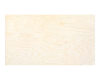 11.5x19 1/8 Maple Plywood 3mm Maple Wood Glowforge Ready CNC Laser