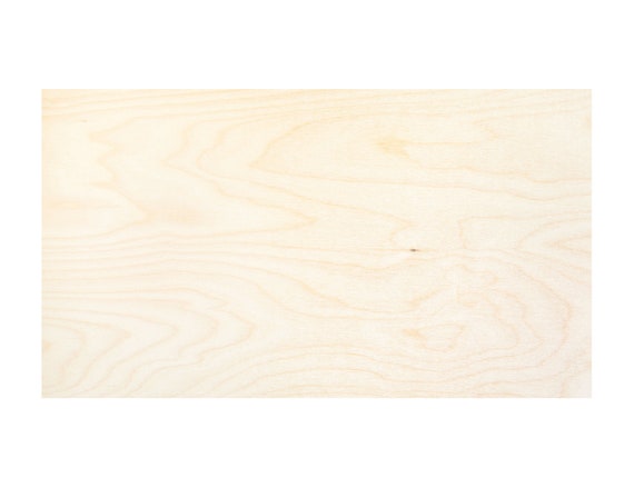 11.5x19 1/8 Maple Plywood 3mm Maple Wood Glowforge Ready CNC Laser  Woodworking Supplies Natural Unfinished 