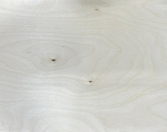 Blemished Baltic Birch Plywood: 1/8" (3mm) Craft Wood - 11.5"x19"