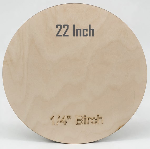 Round Wood Discs For Crafts,5 Pack 14 Inch Wood Circles Unfinished Plaque  For Crafts,door Hanger,do