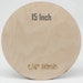 Plywood Rounds | Pack of 15' Circles | Round Wooden Blanks | Baltic Birch Plywood 1/4' | Birch Wood Circle | Door Hanger Blanks | Unfinished 