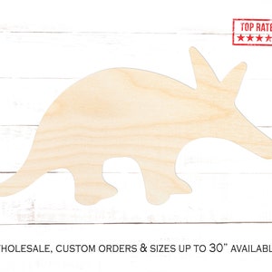 Aardvark Anteater - Laser Cut Out Unfinished Wood Craft Shape ANML40 Aardvark Anteater - Laser Cut Out Unfinished Wood Craft Shape ANML40