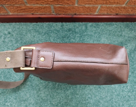 Hidesign Brown Leather Laptop Bag / Briefcase, ex… - image 3
