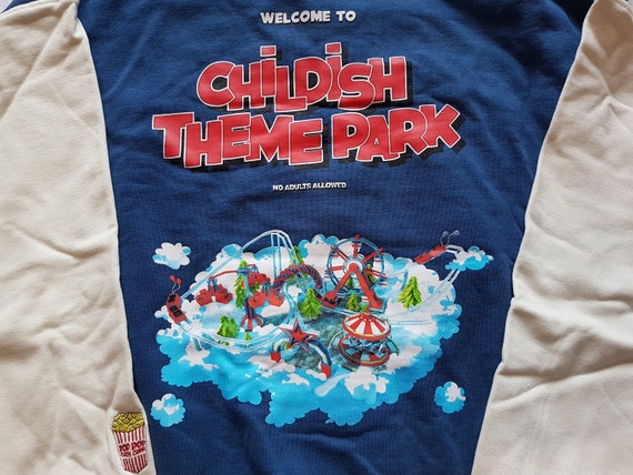 childish blue hoodie
