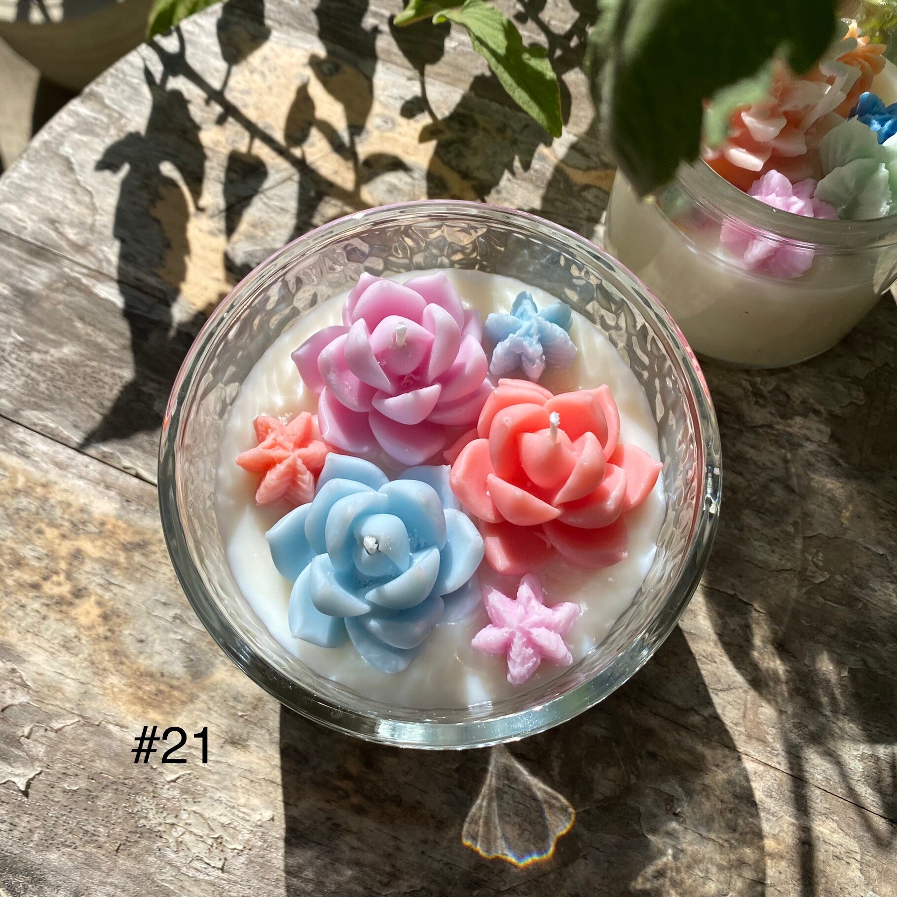 Déclaration Terrarium Cactus Bougie