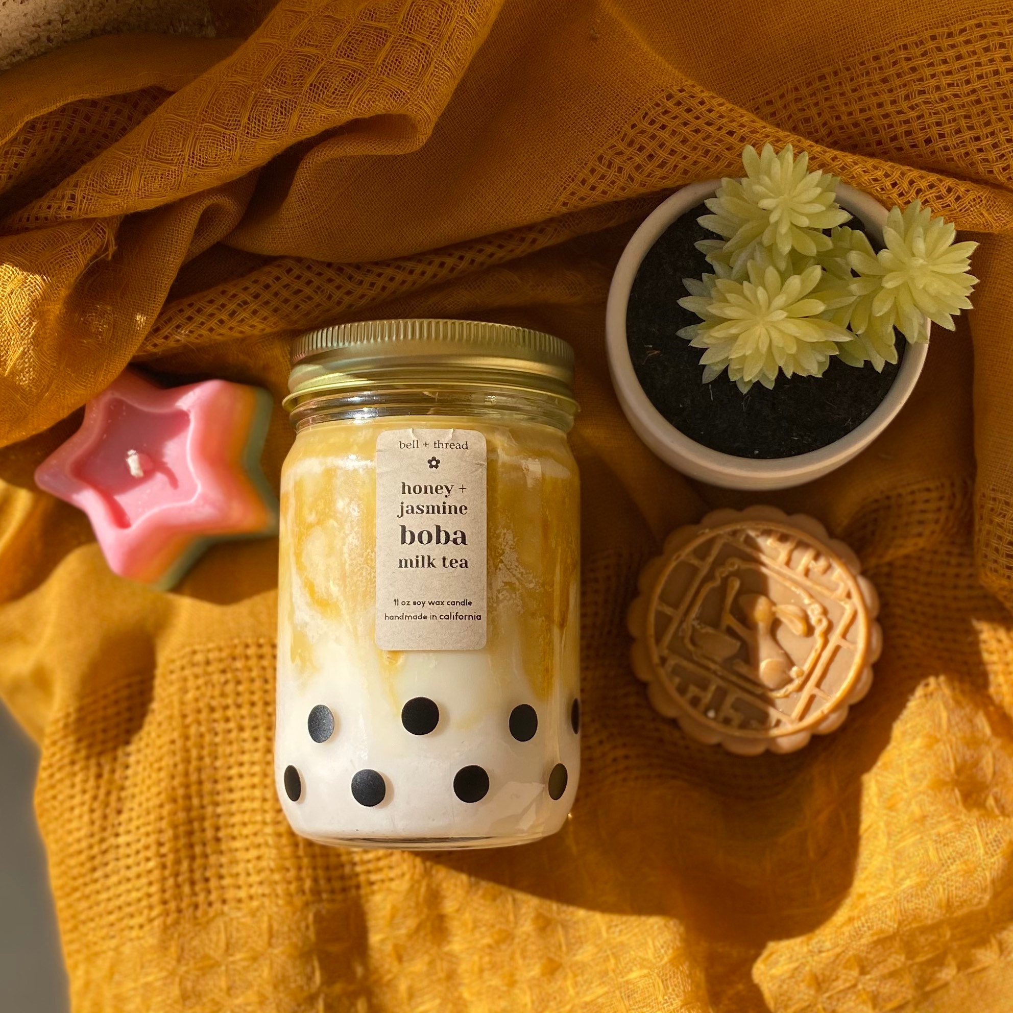 Miel Jasmine Boba Bougie Précommande