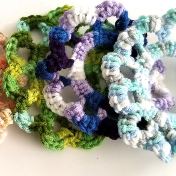 CROCHET PATTERN: Simple Summer Hair Ties