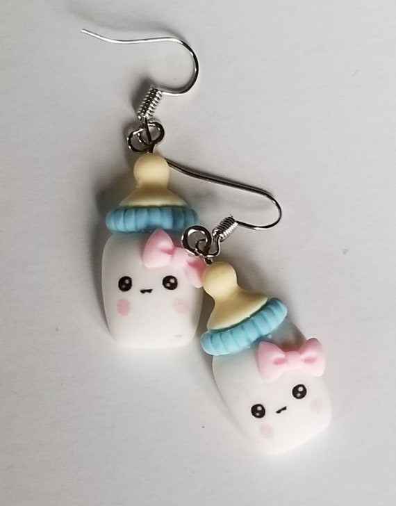 Baby bottle shop earrings