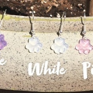 Paw Print Earrings