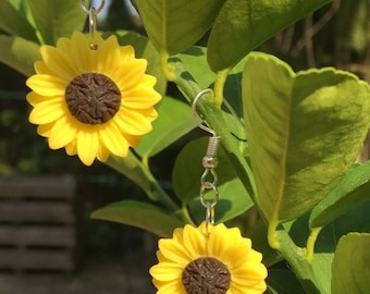 Sunflower Earrings