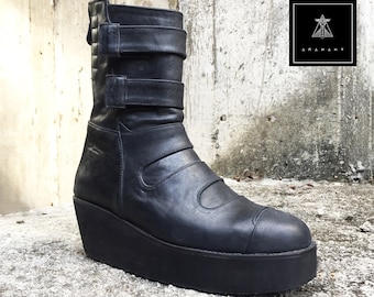 Arahant Troop Boot - Leather Boot - Handmade boot - Androgynous