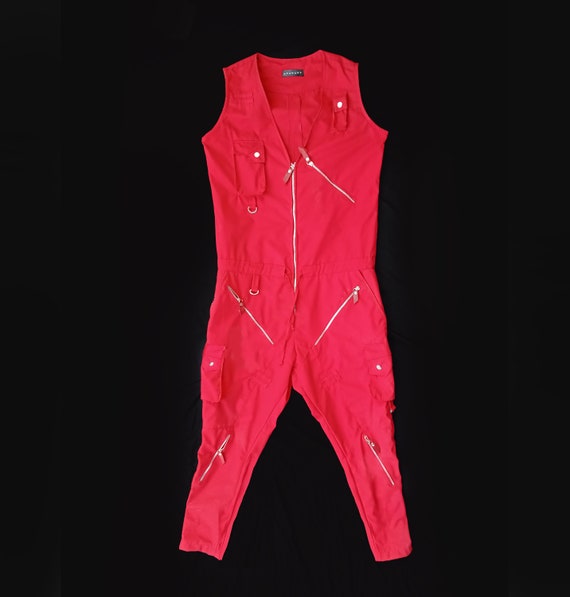 Canvas jumpsuit hotsell