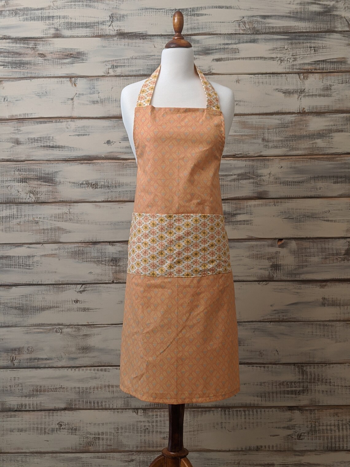 Cotton apron Apron with pockets Aprons Woman's Aprons Etsy