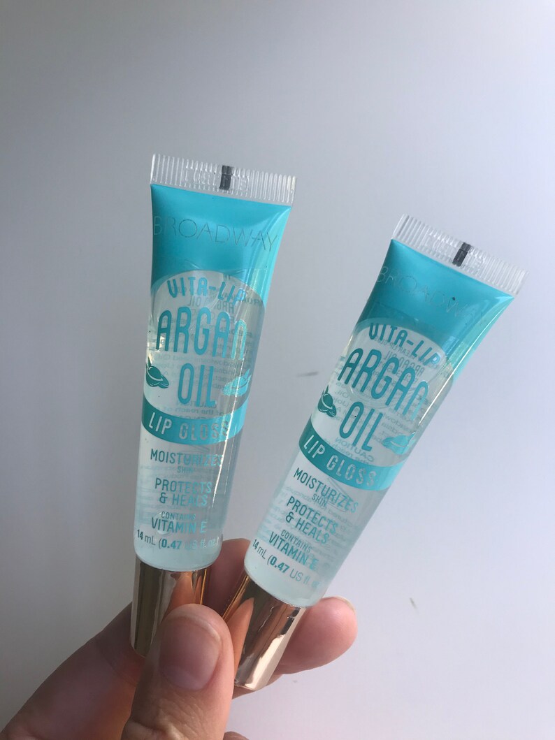 Argan Oil Lip Gloss Etsy