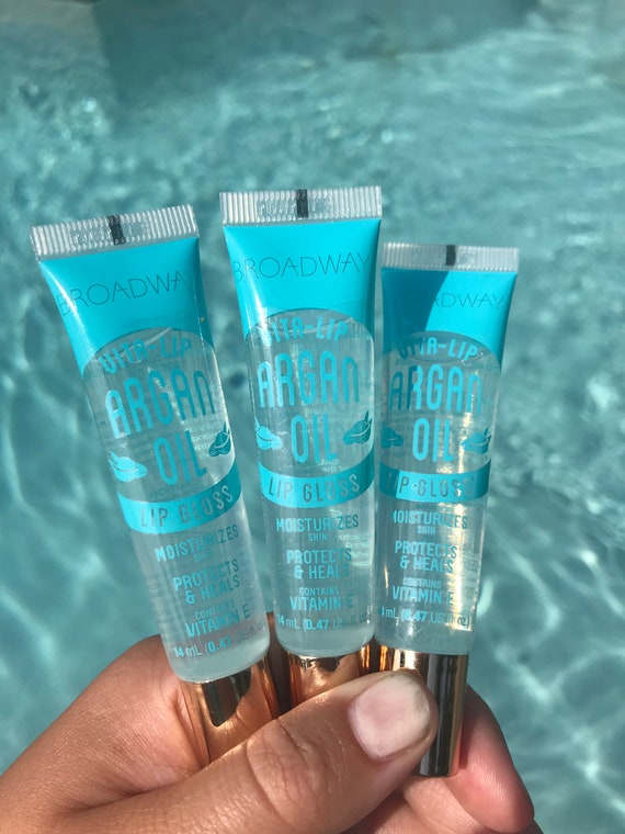 Argan Oil Lip Gloss Etsy