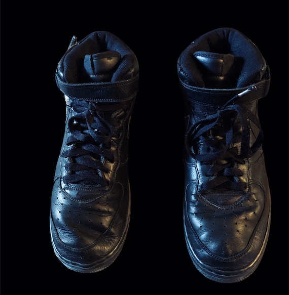 Nike Air Force 1 Black Mid 2006 Mens 