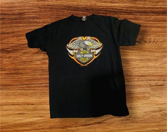 90s HARLEY DAVIDSON Tシャツ イーグル 1998ヴィンテージ Vintage 1998 Harley Davidson T-shirt - Etsy