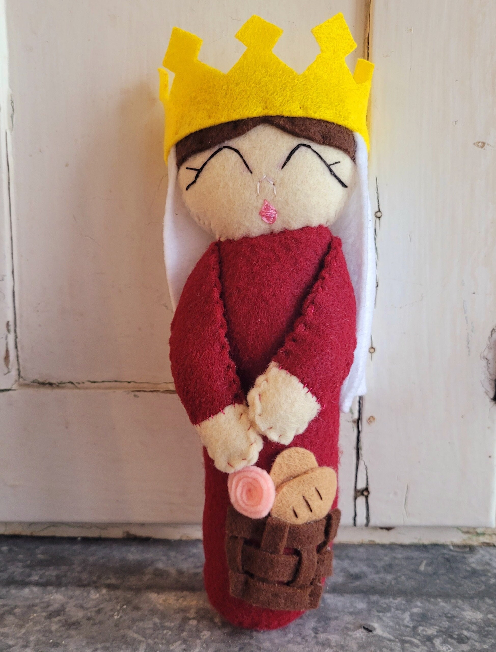 Felt Saint Doll - Etsy