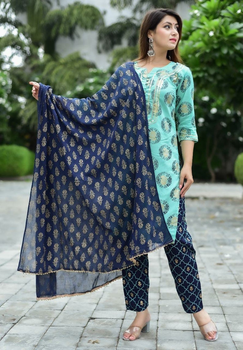 Beautiful printed kurti plazo rayon fabric for Girls/&Women Bestseller